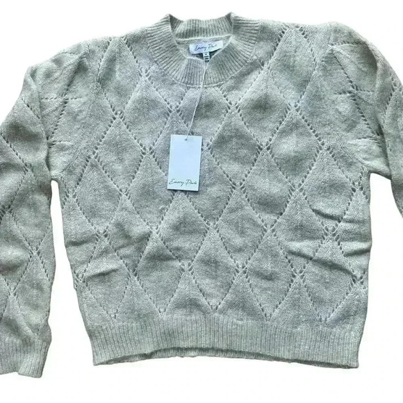 Emory Park knitted pullover gray size M - Picture 2 of 7